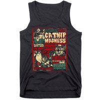 Catnip Madness Cute Kitten Cat Lover Gift For Cat Owners Tank Top