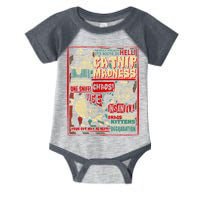 Catnip Madness Cute Kitten Cat Lover Gift For Cat Owners Infant Baby Jersey Bodysuit