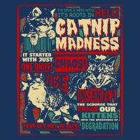 Catnip Madness Cute Kitten Cat Lover Gift For Cat Owners Infant Baby Jersey Bodysuit