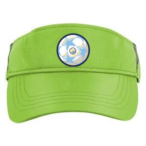 Cool Man City Soccer Team Ball Adult Drive Performance Visor