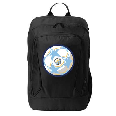 Cool Man City Soccer Team Ball City Backpack