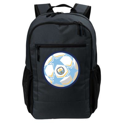 Cool Man City Soccer Team Ball Daily Commute Backpack