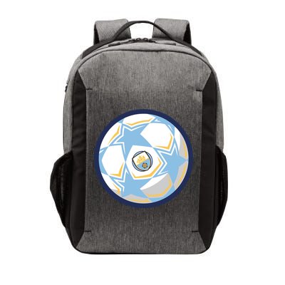 Cool Man City Soccer Team Ball Vector Backpack