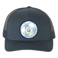 Cool Man City Soccer Team Ball Yupoong Adult 5-Panel Trucker Hat