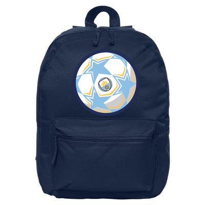 Cool Man City Soccer Team Ball 16 in Basic Backpack