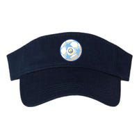 Cool Man City Soccer Team Ball Valucap Bio-Washed Visor