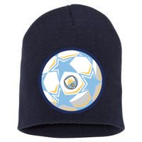 Cool Man City Soccer Team Ball Short Acrylic Beanie