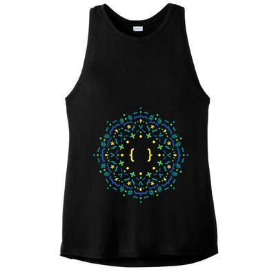 Code Mandala Css Ladies PosiCharge Tri-Blend Wicking Tank