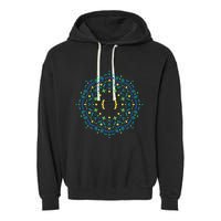 Code Mandala Css Garment-Dyed Fleece Hoodie