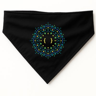 Code Mandala Css USA-Made Doggie Bandana