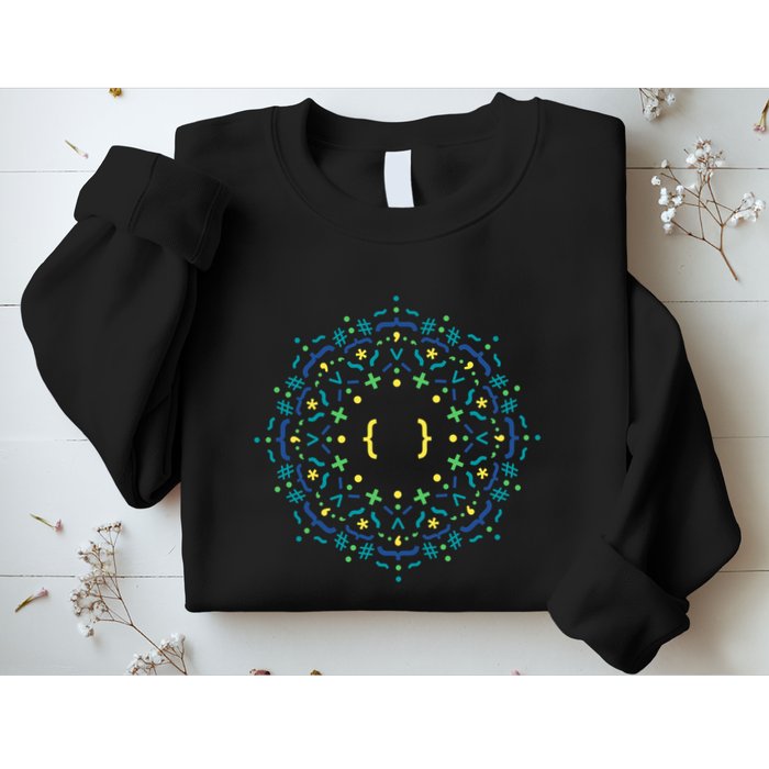 Code Mandala Css Sweatshirt