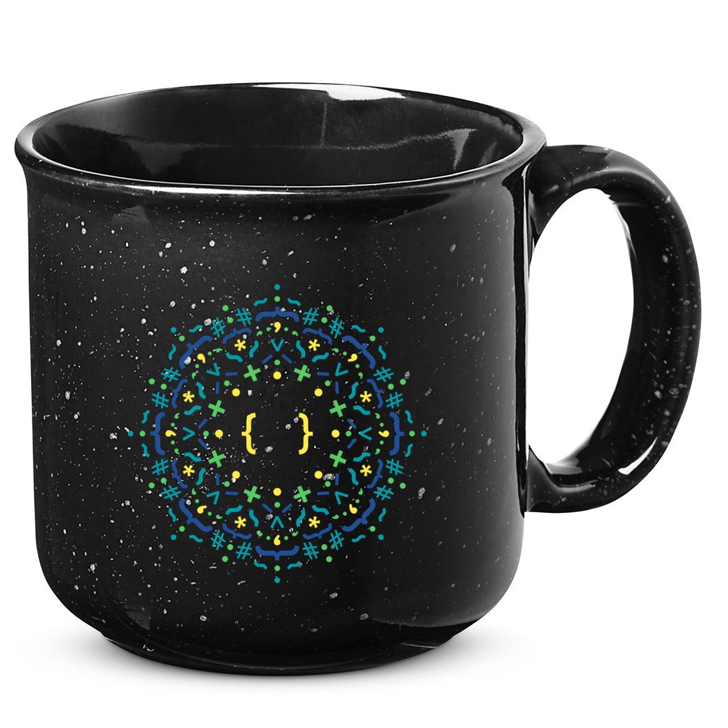 Code Mandala Css 15oz Campfire Ceramic Mug