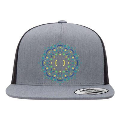 Code Mandala Css Flat Bill Trucker Hat