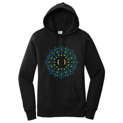 Code Mandala Css Women's Pullover Hoodie