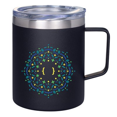 Code Mandala Css 12oz Stainless Steel Coffee Mug