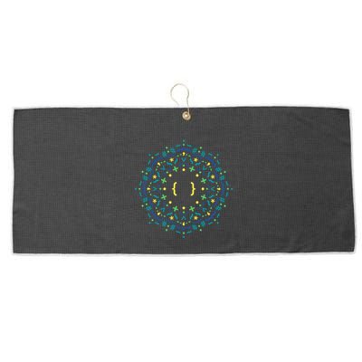 Code Mandala Css Large Microfiber Waffle Golf Towel