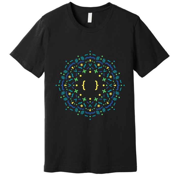 Code Mandala Css Premium T-Shirt