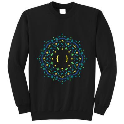 Code Mandala Css Tall Sweatshirt
