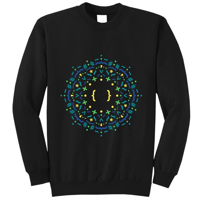 Code Mandala Css Tall Sweatshirt