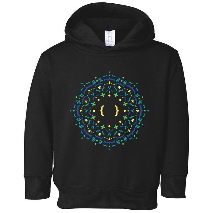 Code Mandala Css Toddler Hoodie