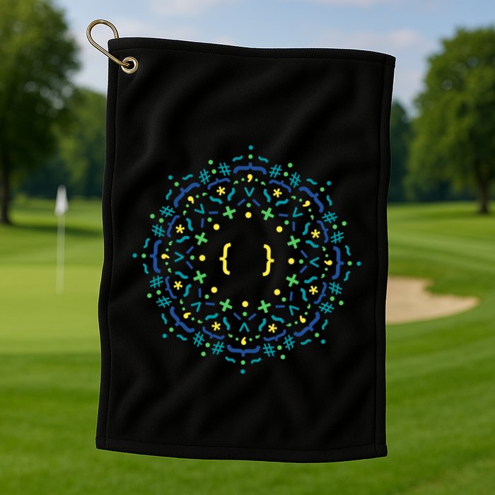 Code Mandala Css Golf Towel