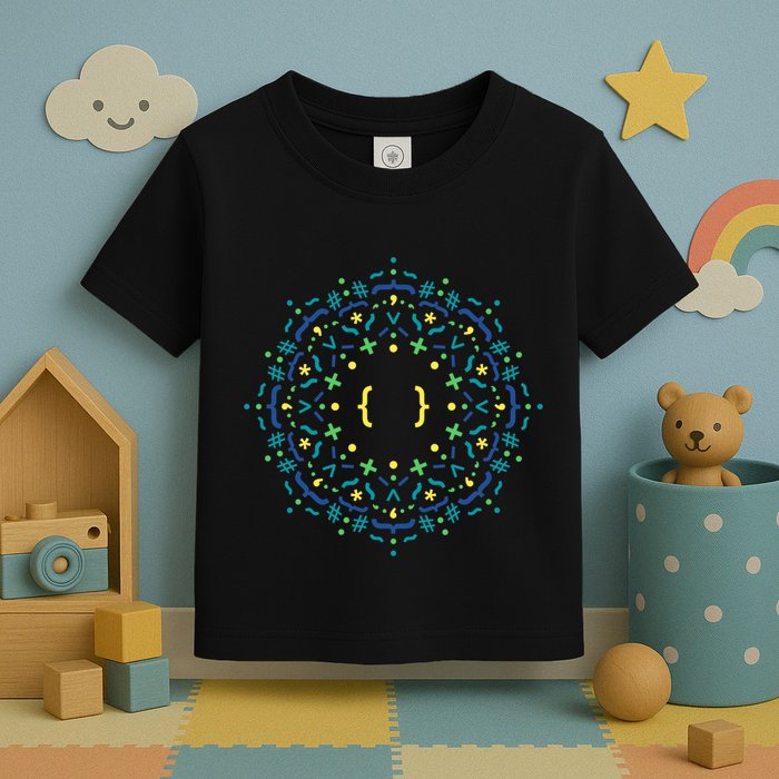 Code Mandala Css Toddler T-Shirt