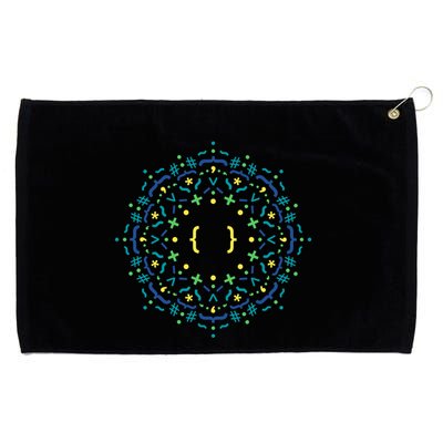 Code Mandala Css Grommeted Golf Towel