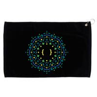 Code Mandala Css Grommeted Golf Towel