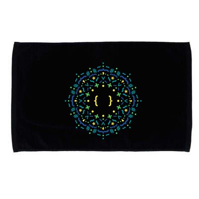 Code Mandala Css Microfiber Hand Towel