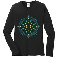 Code Mandala Css Ladies Long Sleeve Shirt