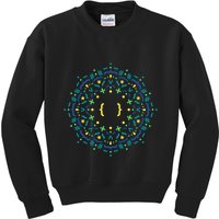 Code Mandala Css Kids Sweatshirt