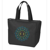 Code Mandala Css Zip Tote Bag