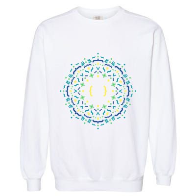 Code Mandala Css Garment-Dyed Sweatshirt