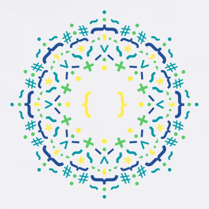 Code Mandala Css Garment-Dyed Sweatshirt