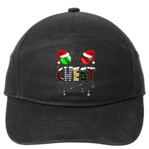 Christmas  Matching Couple Family Chestnuts 7-Panel Snapback Hat