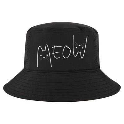 Cute Meow Cats Funny Feline Kitten Cool Comfort Performance Bucket Hat