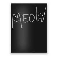 Cute Meow Cats Funny Feline Kitten Poster