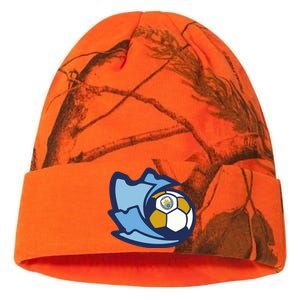 Cool Man City Soccer Ball Kati Licensed 12" Camo Beanie