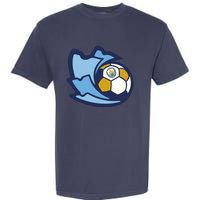 Cool Man City Soccer Ball Garment-Dyed Heavyweight T-Shirt