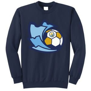 Cool Man City Soccer Ball Sweatshirt