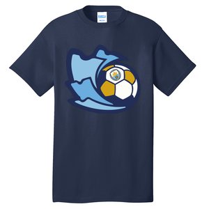 Cool Man City Soccer Ball Tall T-Shirt