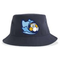 Cool Man City Soccer Ball Sustainable Bucket Hat