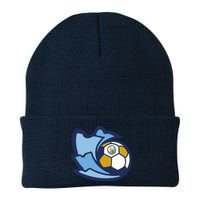 Cool Man City Soccer Ball Knit Cap Winter Beanie