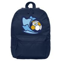 Cool Man City Soccer Ball 16 in Basic Backpack