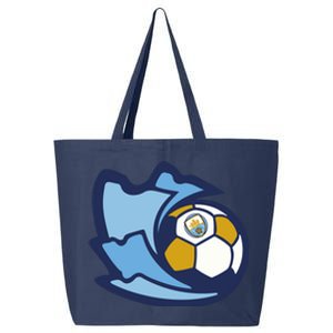 Cool Man City Soccer Ball 25L Jumbo Tote