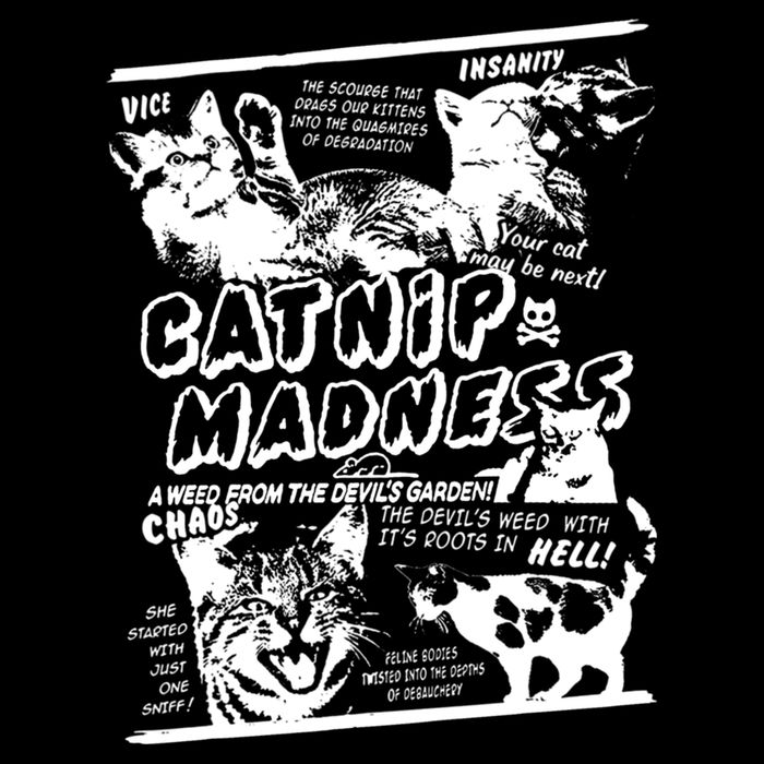 Catnip Madness Cute Kitten Cat Lover Gift For Cat Owners Daily Commute Backpack