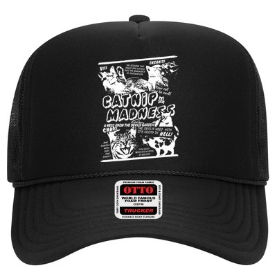 Catnip Madness Cute Kitten Cat Lover Gift For Cat Owners Trucker Hat