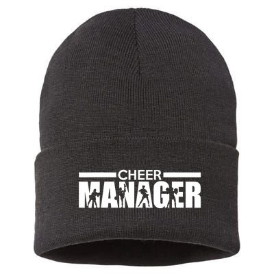 Cheer Manager Cheerleading Sustainable Knit Beanie