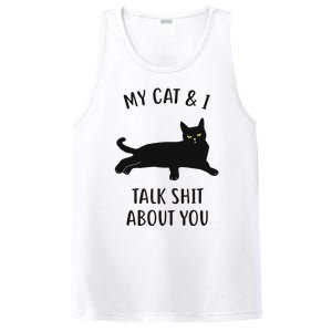 Cat My Cat & I Talk About You PosiCharge Competitor Tank