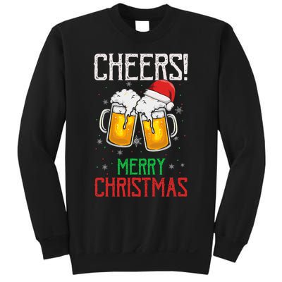 Cheers! Merry Christmas Beer Christmas Present Sweatshirt